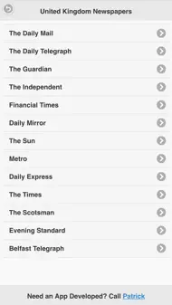WorldNewspapers Online iphone resimleri 3