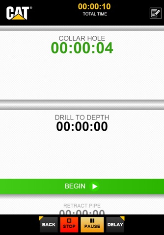 Cat® Drill Cycle Timer screenshot 2