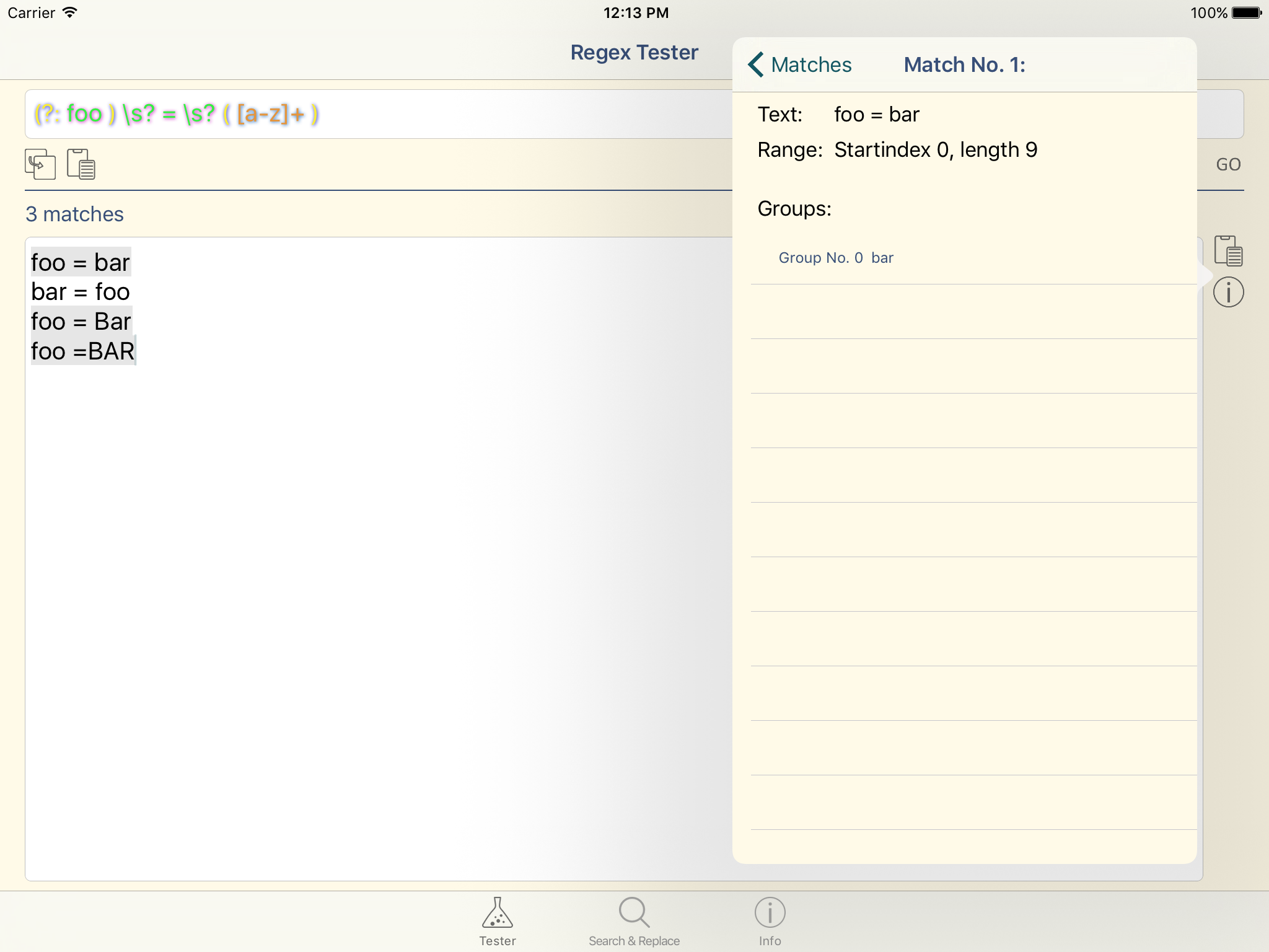 RegEchse screenshot 8