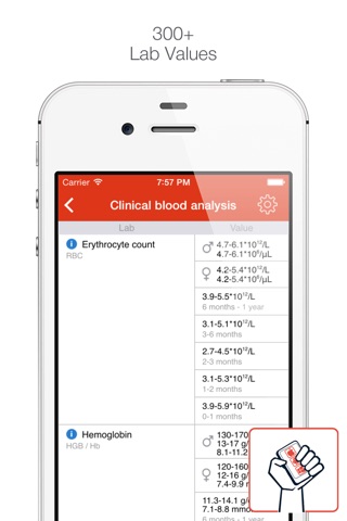 Cito! Lab Values Medical Reference Pocket screenshot 3