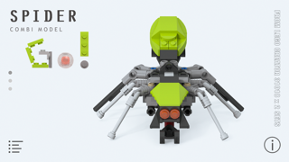 Screenshot #1 pour Spider for LEGO Creator 31018 x 2 Sets - Building Instructions
