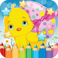 Chicken Drawing Coloring Book - Cute Caricature Art Ideas pages for kids