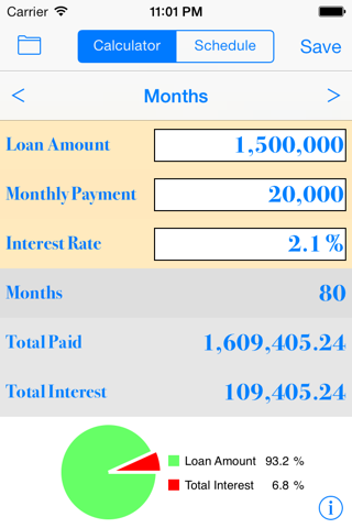 Emprunt (Loan Calc) screenshot 3