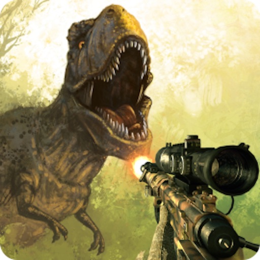 Jurassic Dino Hunting - Sniper Dinosaur Hunter Free 2016 icon