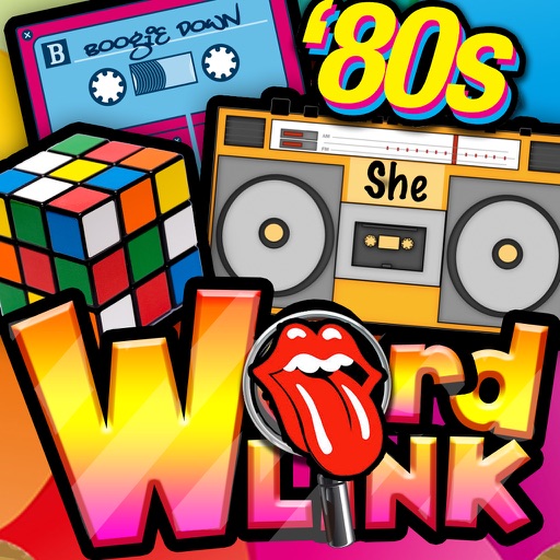 Words Link : 80’s Classic Search Puzzles Game Pro with Friends icon