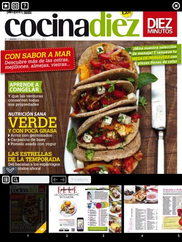 Скриншот из COCINA DIEZ Revista