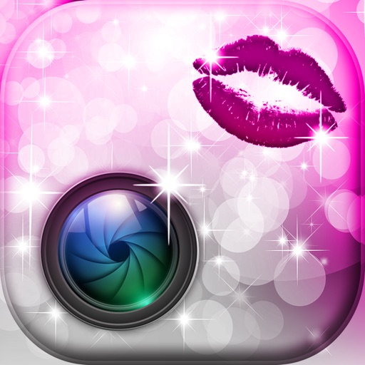 Beauty Photo Studio for Glam Girls - Make a cute Scrapbook with Glittery Captions and Stickers Icon