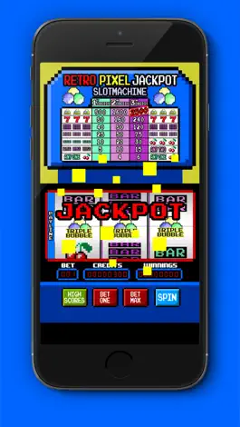 Game screenshot Free Retro Pixel Slot Machine apk