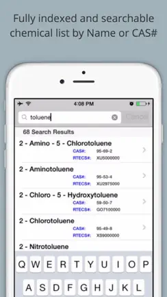 Chemical Safety Data Sheets - ICSC iPhone image 2