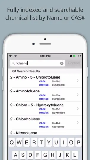 Chemical Safety Data Sheets - ICSC iPhone Ekran Görüntüsü 2