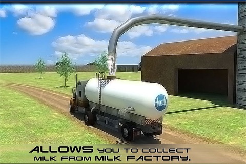 Transport Truck: Milk Supply screenshot 3