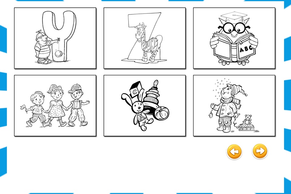 ABC Alphabet Coloring Book for Preschool & Kindergarten screenshot 3