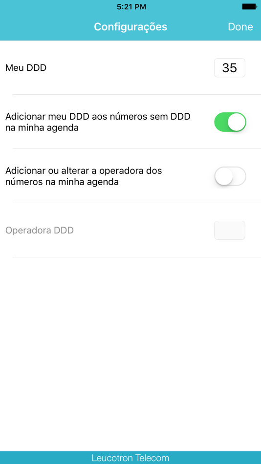 #3. 9º Dígito Leucotron (iOS) 由: Leucotron Telecom