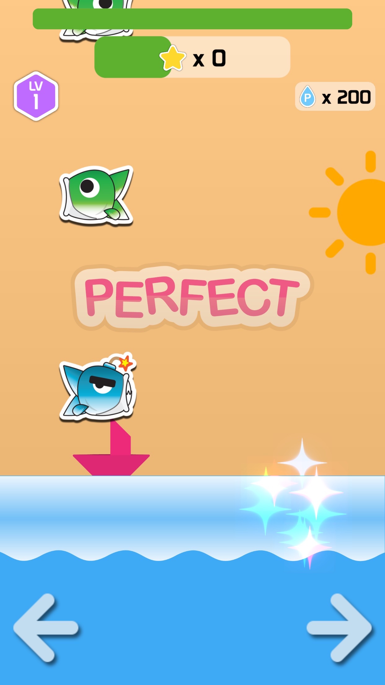Screenshot 2 of Funny Fish: Left Or Right