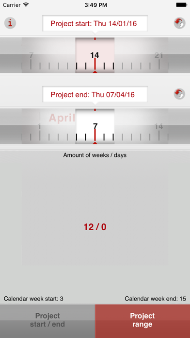 Screenshot #2 pour Calendar Week Calculator