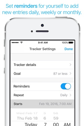 TracKit Daily Tracker & Logger screenshot 3