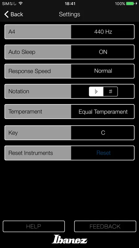 IbanezTuner screenshot 3 of 3