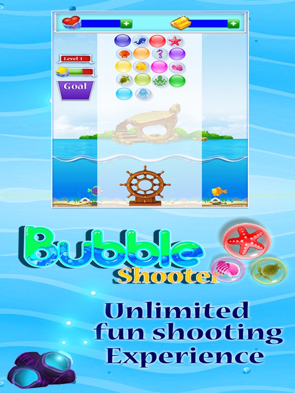 Screenshot #4 pour bubble shooter mermaid -   bubble game for kids