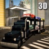 Car Transport Heavy Trailer 3D