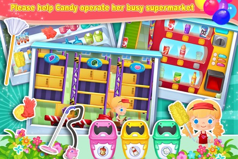 Candy's Supermarket - Kids Educational Gamesのおすすめ画像4