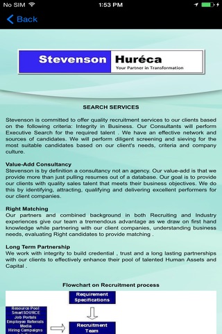 Stevenson Huréca Pte Ltd screenshot 4