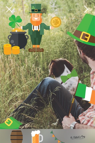 LuckLuckLuck Pro - St Patricks Irish Pride Everyday Photo Stickers screenshot 4