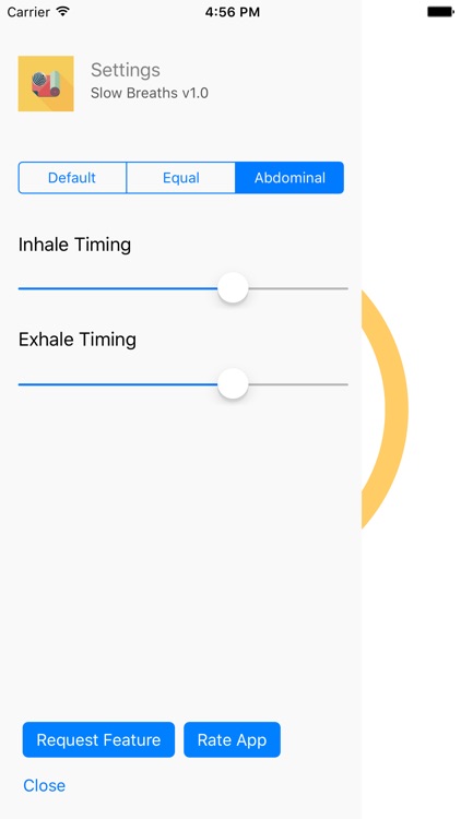 Slow Breaths - Breathing Meditation Exercise screenshot-3