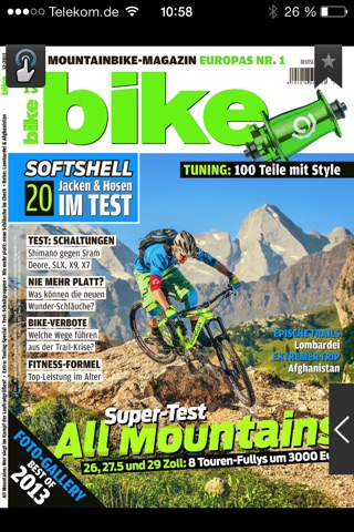 BIKE Magazin screenshot 2