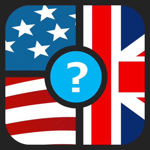 QuizPop Mania! Guess the Emoji Flags a free word guessing quiz game