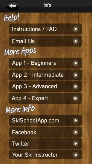 Скриншот Ski School Advanced на iPhone 5