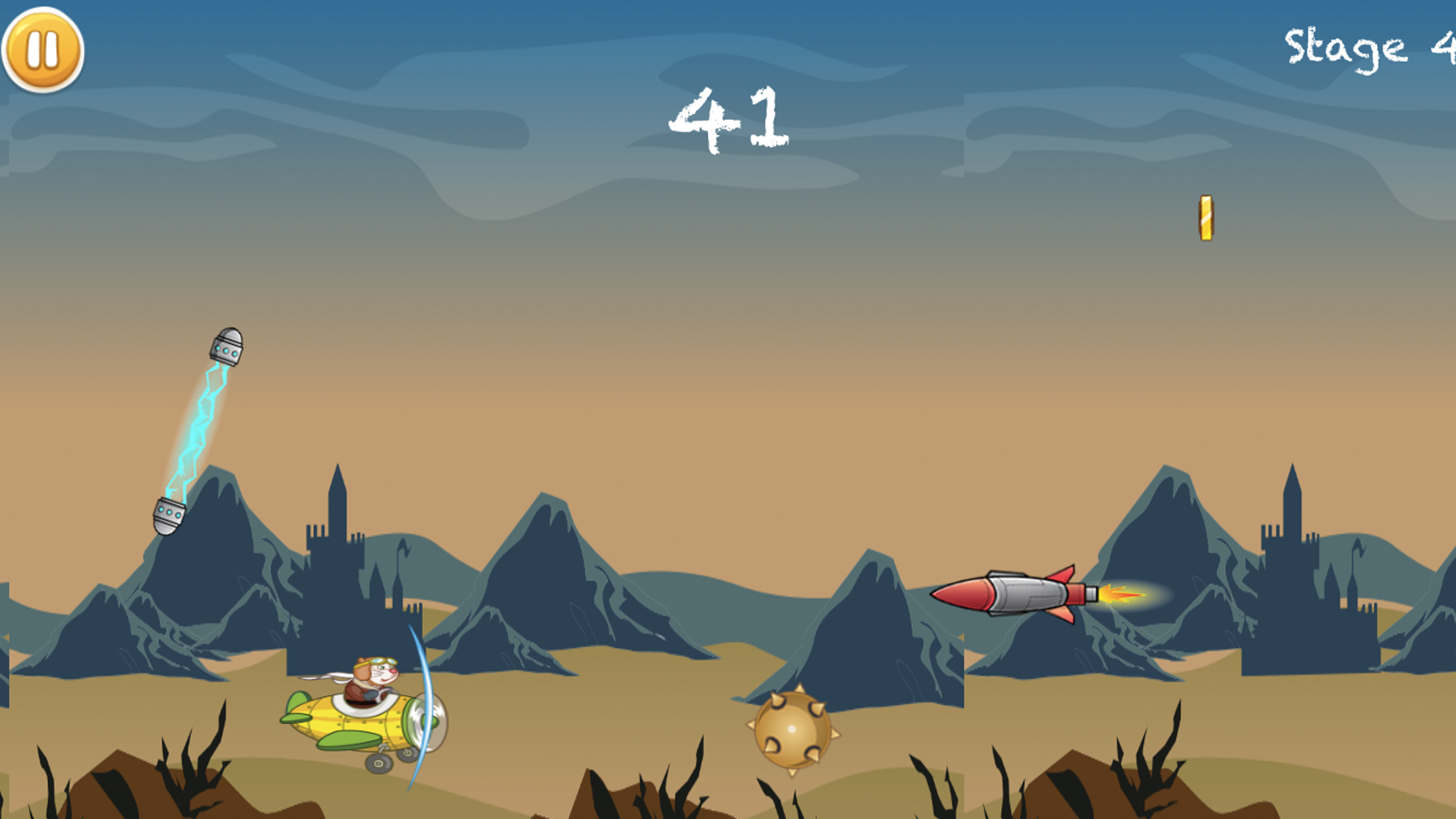 Hero Cat Flying - The Funny Jetpack Adventure Game screenshot 3