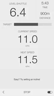 bleep test 20m treadmill iphone capturas de pantalla 1