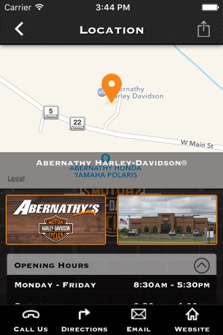 Abernathy Harley-Davidson screenshot 2
