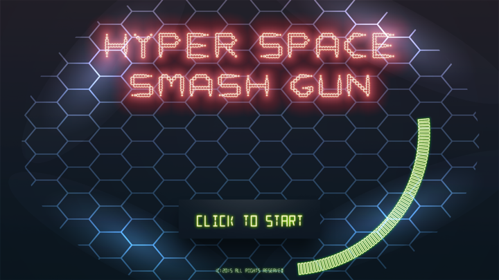 Screenshot #1 pour Hyper Space Smash Gun (on TV)