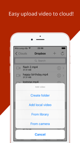 iVideo - Video manager screenshot
