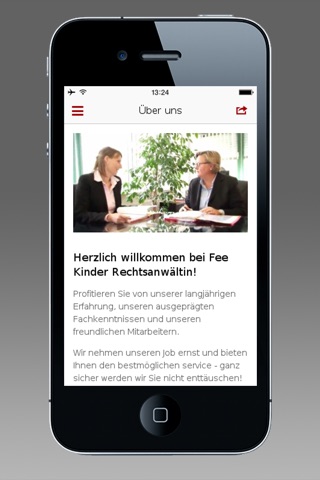 Fee Kinder Rechtsanwältin screenshot 2