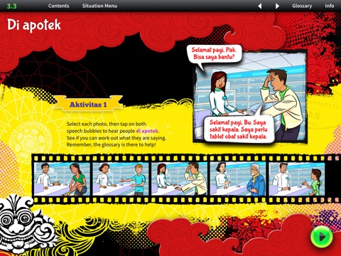 iCan Speak Indonesian Level 1 Module 5 screenshot 3