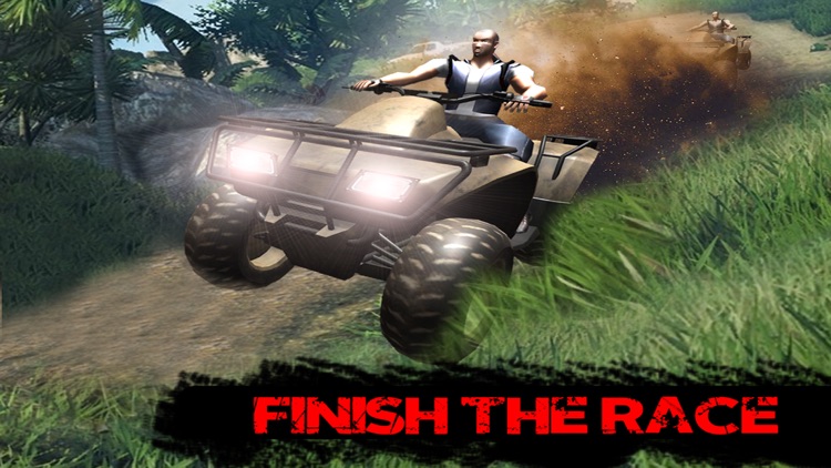 3D Quad Bike Mountain Parking Simulation