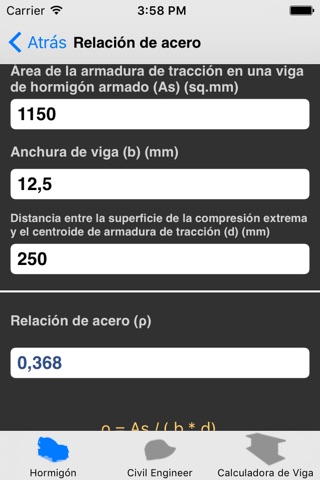 Concrete Engineering Calc. screenshot 4