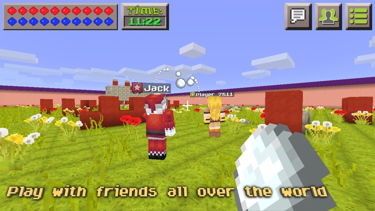 Snowball Fight : Mini Game With Worldwide Multiplayer screenshot-3