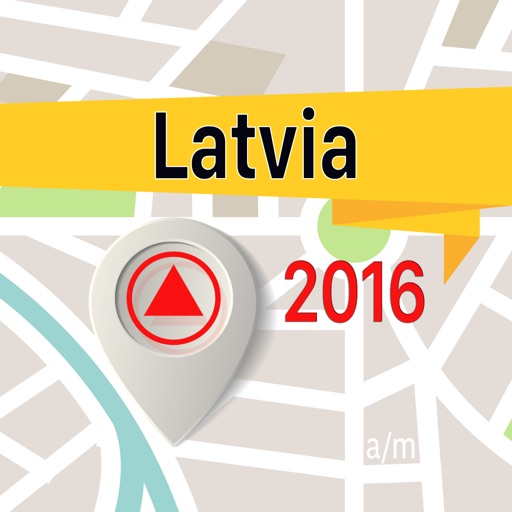 Latvia Offline Map Navigator and Guide icon