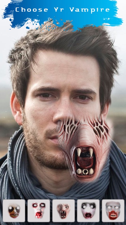 Devilish Vampire Face Maker Booth