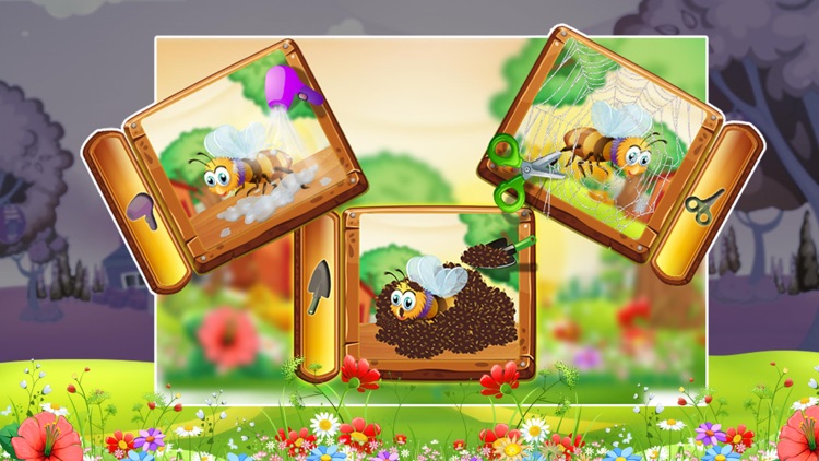 Bee Honey Farming – Little farmers feed & take care of the bees in the farm