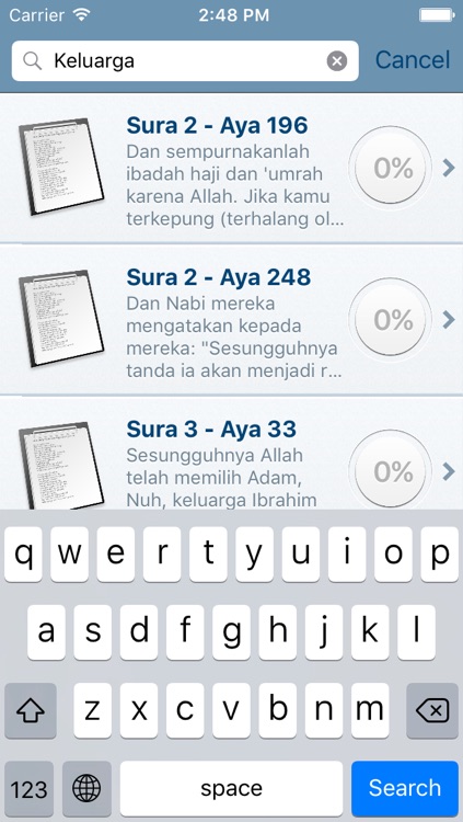 Quran and Tafseer Al Jalalayn in Indonesian Bahasa, Arabic and Phonetics - Al-Quran dan Tafsir  Al Jalalayn dalam Bahasa Indonesia, Arab dan Fonetik Transkripsi screenshot-3