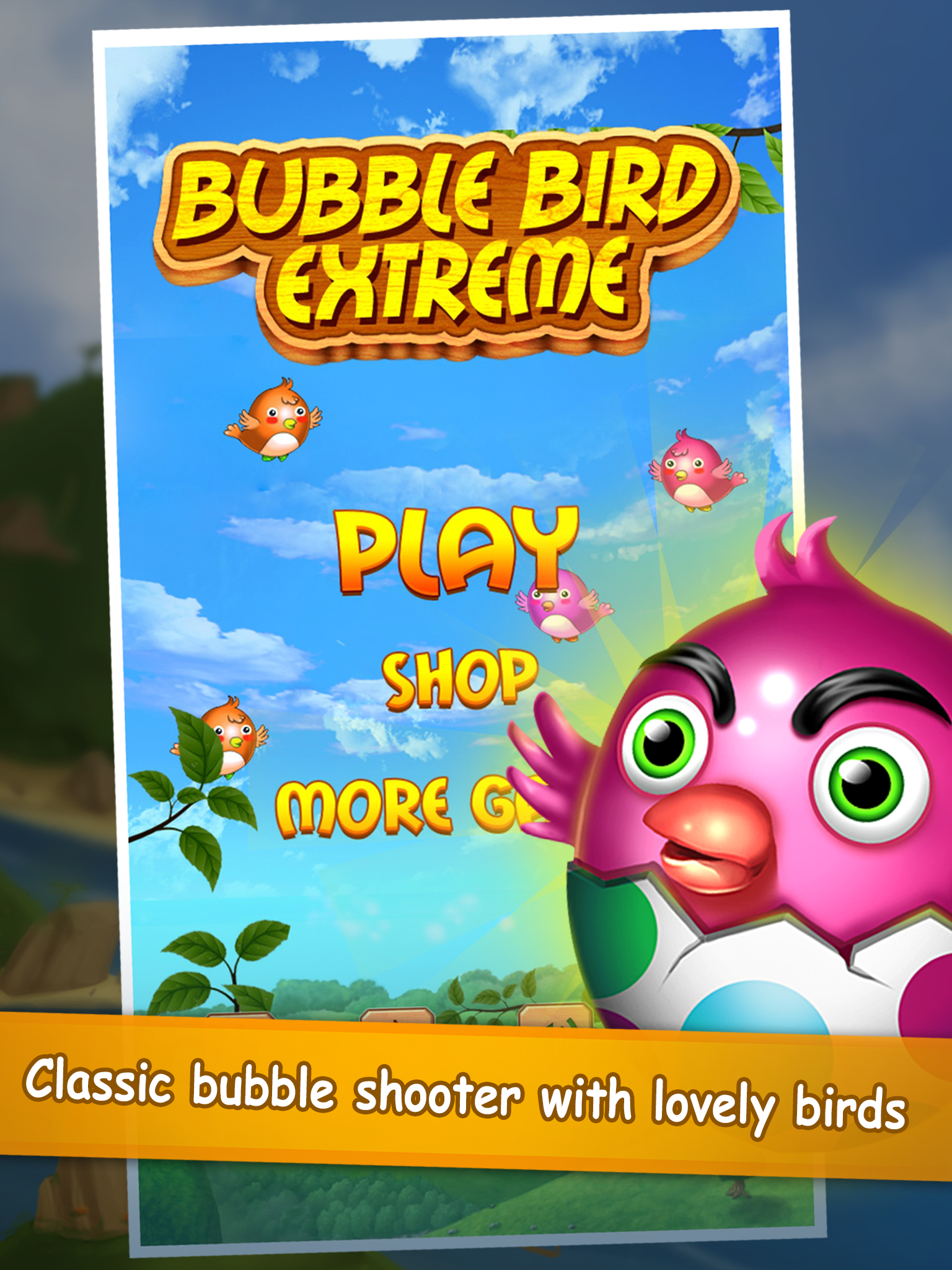 Bubble Bird Shooter: Bird Kingdom