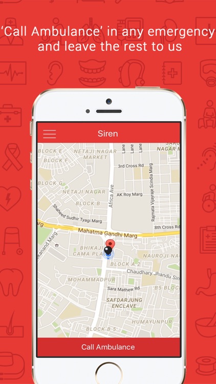 Siren Ambulance Service screenshot-3