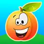 Fruits alphabet for kids - children's preschool learning and toddlers educational game