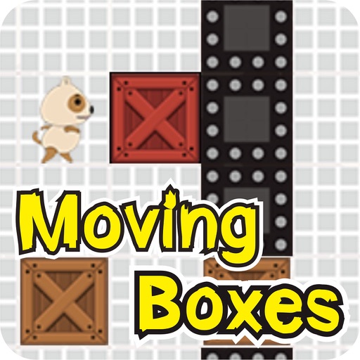 Moving Boxes - Move the wood brain game Icon