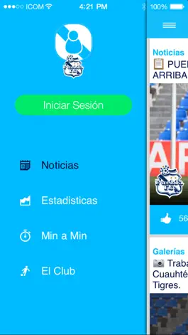 Game screenshot Puebla FC Oficial apk