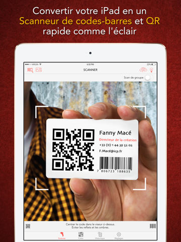 Screenshot #4 pour Scanify - Scanner de codes-barres, Assistant de shopping, et Lecteur et générateur de Codes QR
